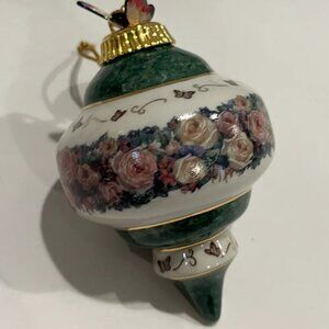 Bradford Christmas Ornament Lena Liu Circle of Elegance Green 1998
